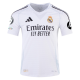 adidas Real Madrid Vini Jr. Home Jersey w/ Champions League Patches 24/25 (White/Black)