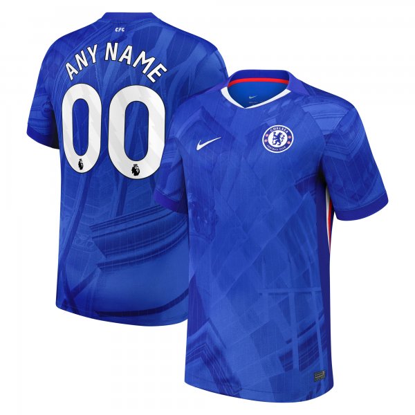 Chelsea Nike 2025/26 Home Replica Custom Jersey - Blue