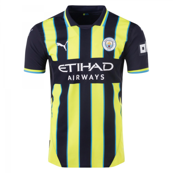 Puma Manchester City Away Jersey 24/25 (New Navy/Yellow Glow)