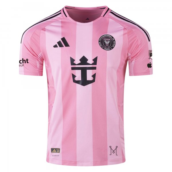 adidas Tadeo Allende Inter Miami CF Home Jersey 25/26 w/ MLS Patches + Sponsor (Easy Pink)