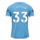 Puma Scott Carson Manchester City Home Jersey 25/26 w/ EPL + Sponsor Patch (Team Light Blue/Puma White)
