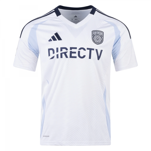 adidas Luca Bombino San Diego FC Away Jersey 25/26 (White)